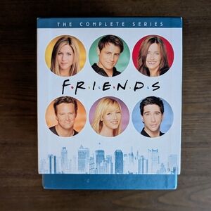 Friends: The Complete Series DVD Box Set - White with Blue Accents